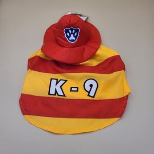Size M/L Dog Or Cat Fashion Pet Halloween‎ Costume Fireman New
